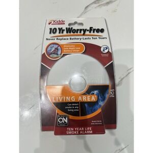 KIDDE Smoke Alarm 10-Year Lithium Battery Living Area Photoelectric P3010L New